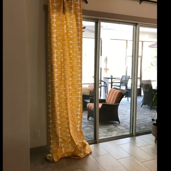 Fully Lined EXTRA Long 117L x 48W Custom Made SINGLE Curtain Panel - Picture 2 of 10